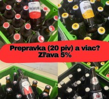 Doplnili sme zásoby piva!
