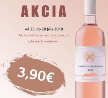 Akcia Rosé od JM Doľany