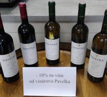 AKCIA -10% VINÁRSTVO PAVELKA