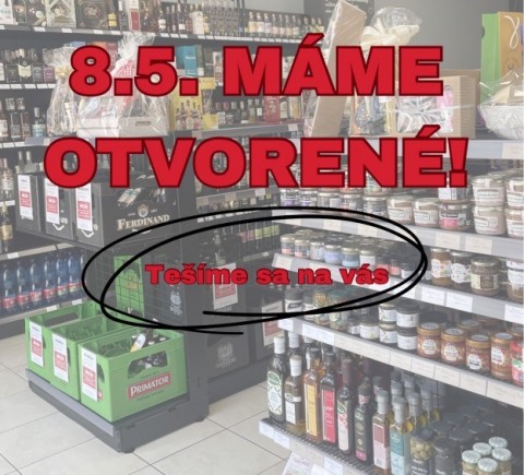 8.5. máme otvorené!