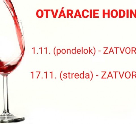 OTVÁRACIE HODINY