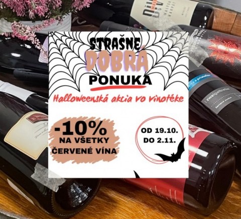 Strašne dobrá ponuka vo vinotéke!
