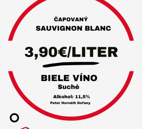 Sauvignon Blanc - limitovaná edícia