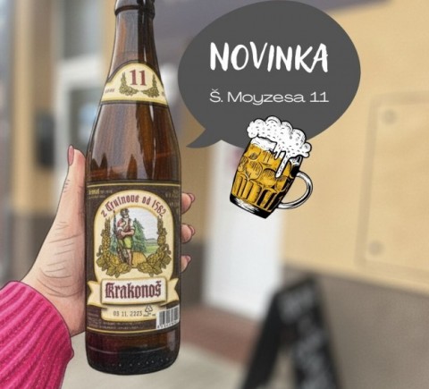 Krakonoš 11° vo vinotéke na Š. Moyzesa 11